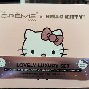 The Crème Shop x Hello Kitty Bath Set - Pink